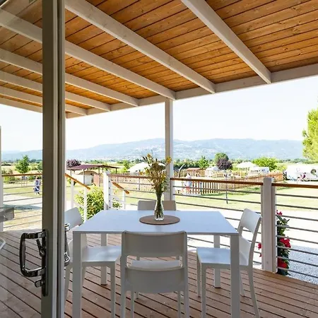 Kamp alanı Mobile Margherita Agricamping Spineta Cortona